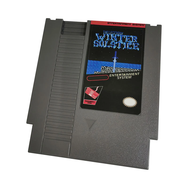 NES Rom Hack for The Legend of : Winter Solstice NES Game Cartridge For Single Card 72Pin 8Bit Retro Classic Game Console