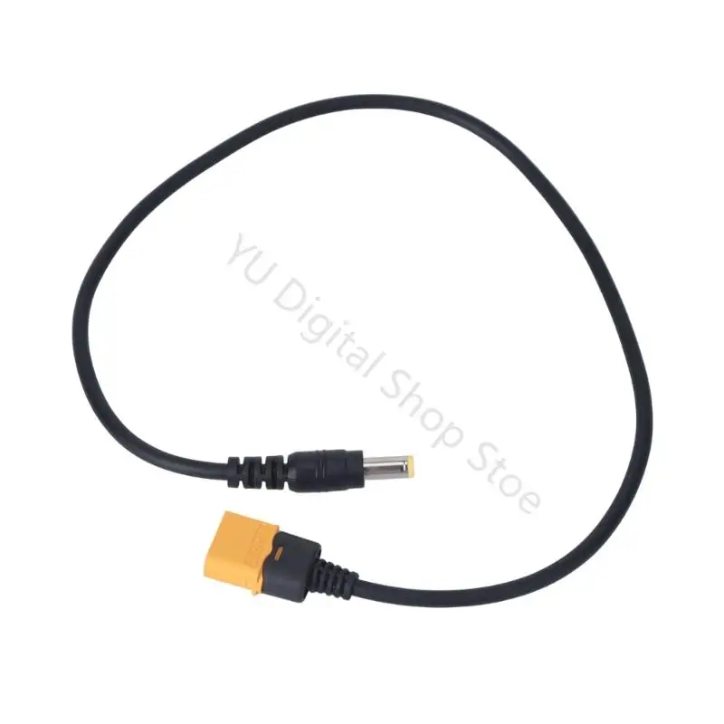 96BA 50 XT60H to DC5.5 X 2.5 Mm Male Power Cord, 18AWG DC5525 Converters Cable with Copper Cores Wire and Gold Contacts for
