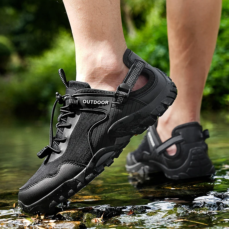 

Men Lightweight Walking Shoes, Breathable Mesh Cushioned Daily Sneakers, Comfort Lace Up Footwear for City Stroll, Travel, Shopp