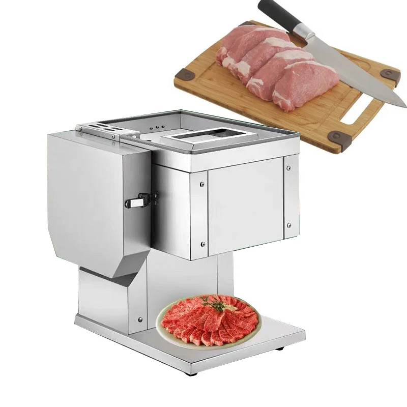 Commercial Meat Cutter Dicing Machine Electric Fresh Meat Slicing Machine Meat Cutter