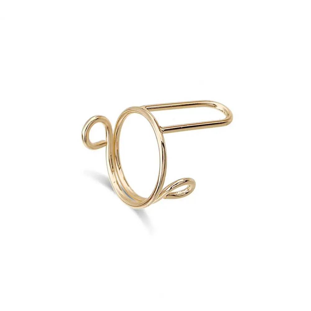 Adjustable Nail Rings Sturdy Finger Rings 10 Pcs Fingertip Nail Rings Set Detachable Nail Guards Anti-rust Polish Protectors