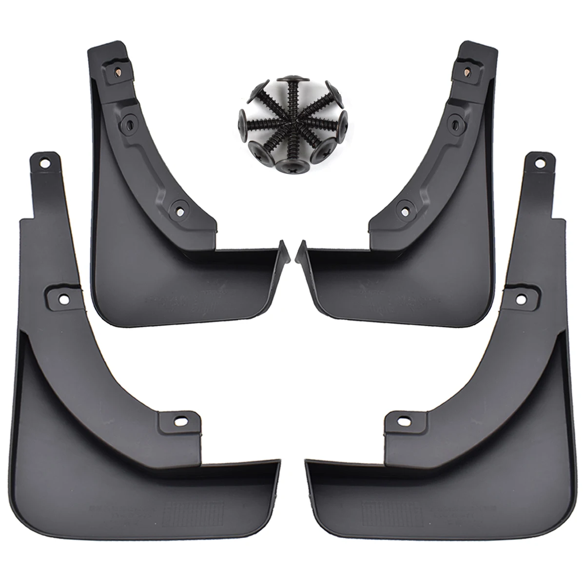 4pcs Rally Mudflaps For Ford Escape mk4 Kuga mk3 2020 2021 Mud Flaps Splash Guards Mudguards Mud Flap Front Rear Fender flares