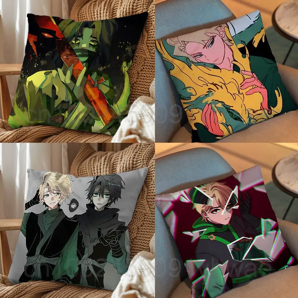 

Artistic fan works Morro and Lloyd Garmadon room decor para regalar pillow cover living room sofa cushion cover bedroom room bed