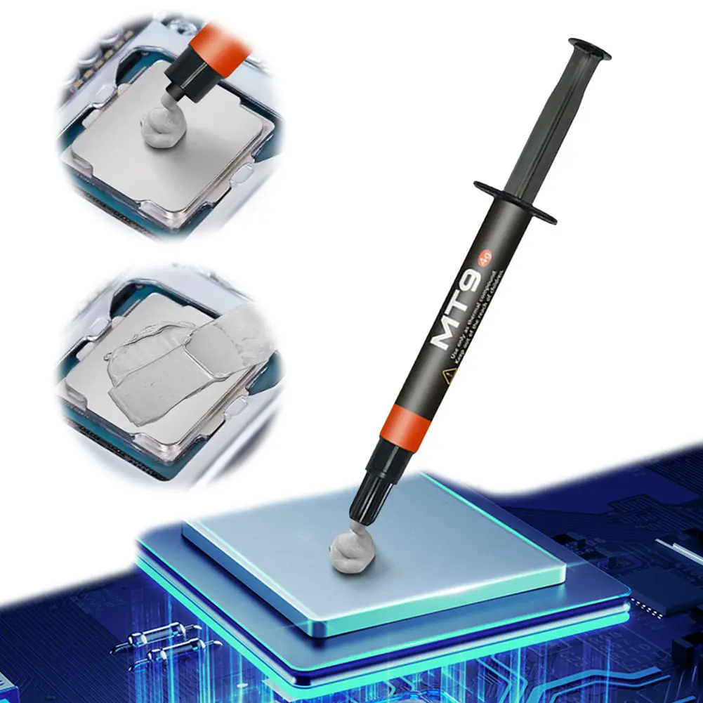 

Performance Thermal Paste High Thermal Conductivity Processor Thermal Compound Heat Transfer Grease Heat Sink for PC CPU GPU