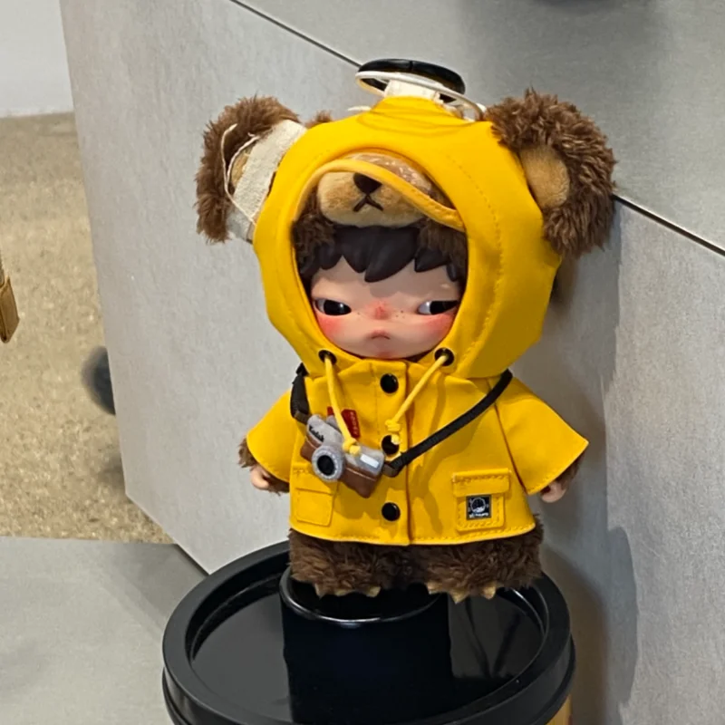 

POP MART Hirono Kodak Series Plush Doll Pendant Mystery Box Genuine Blind Box Guess Toys Bag Ornament Figurines Home Decor Doll