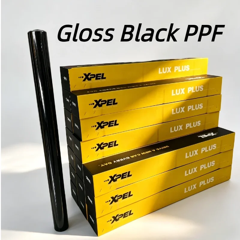 

Глянцевая черная защитная пленка для кузова автомобиля XPEL PPF TPU с эффектом самовосстановления, защитой от пожелтения и легкой установкой