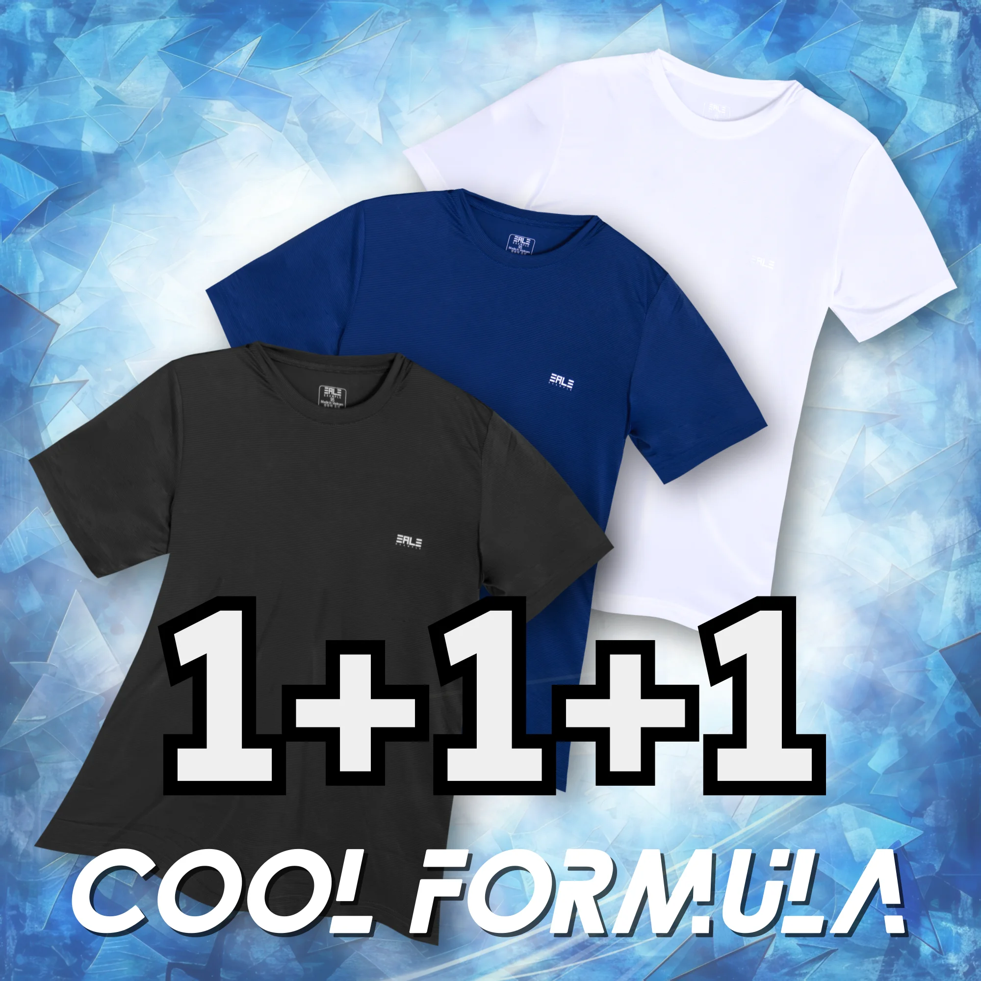 [1+1+1] T-shirt à manches longues fonctionnel et extensible Macci (Machi) Cool Formula Stripe, T-shi