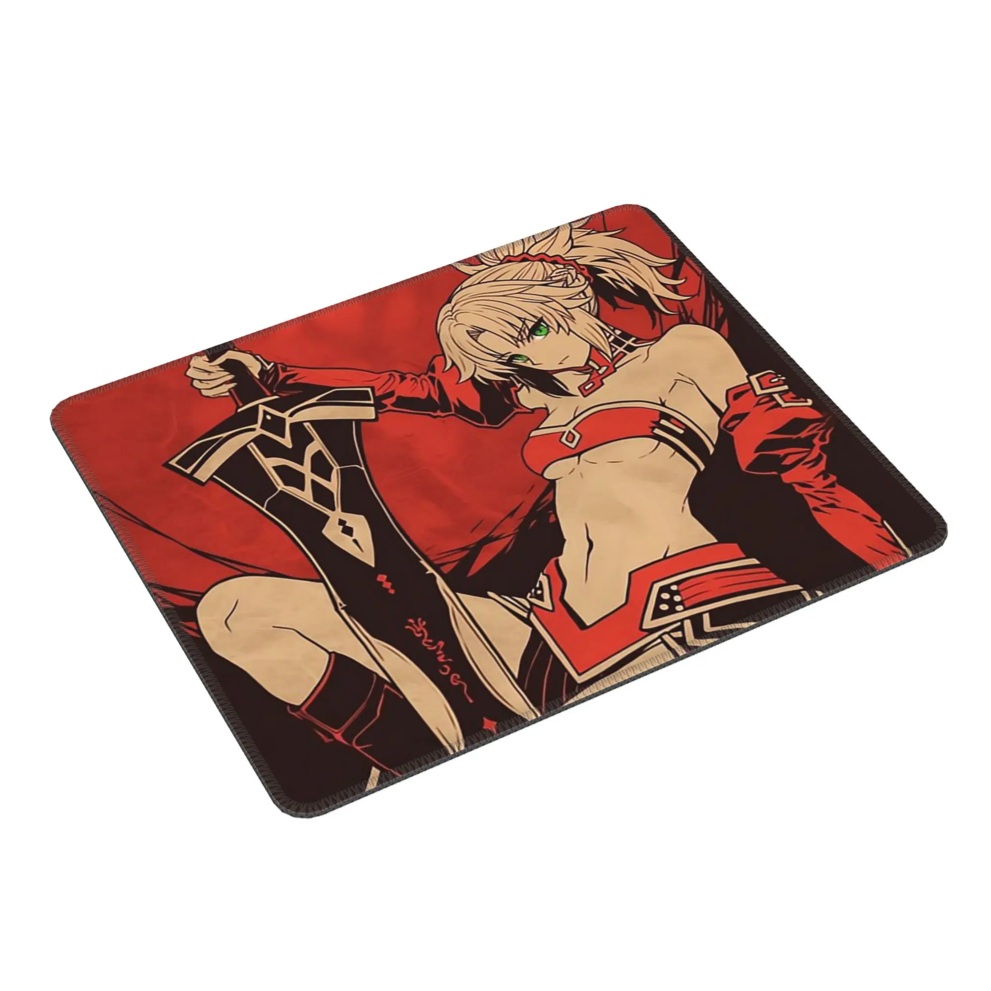 Pinup Mordred Fate stay night anime Mouse Pad Computer Keyboard Mouse Mat Gaming Laptop Desk Mat Office Accessories Table Mats