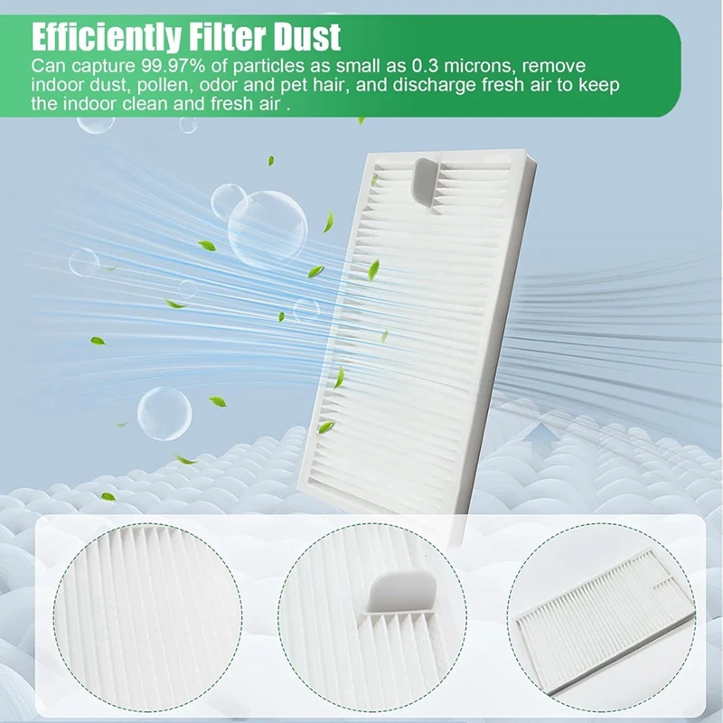 Для Eureka J12ultra/J12 Ultra, для пылесоса Midea V12, основная боковая щетка, фильтр, мешки для швабры, запасные части