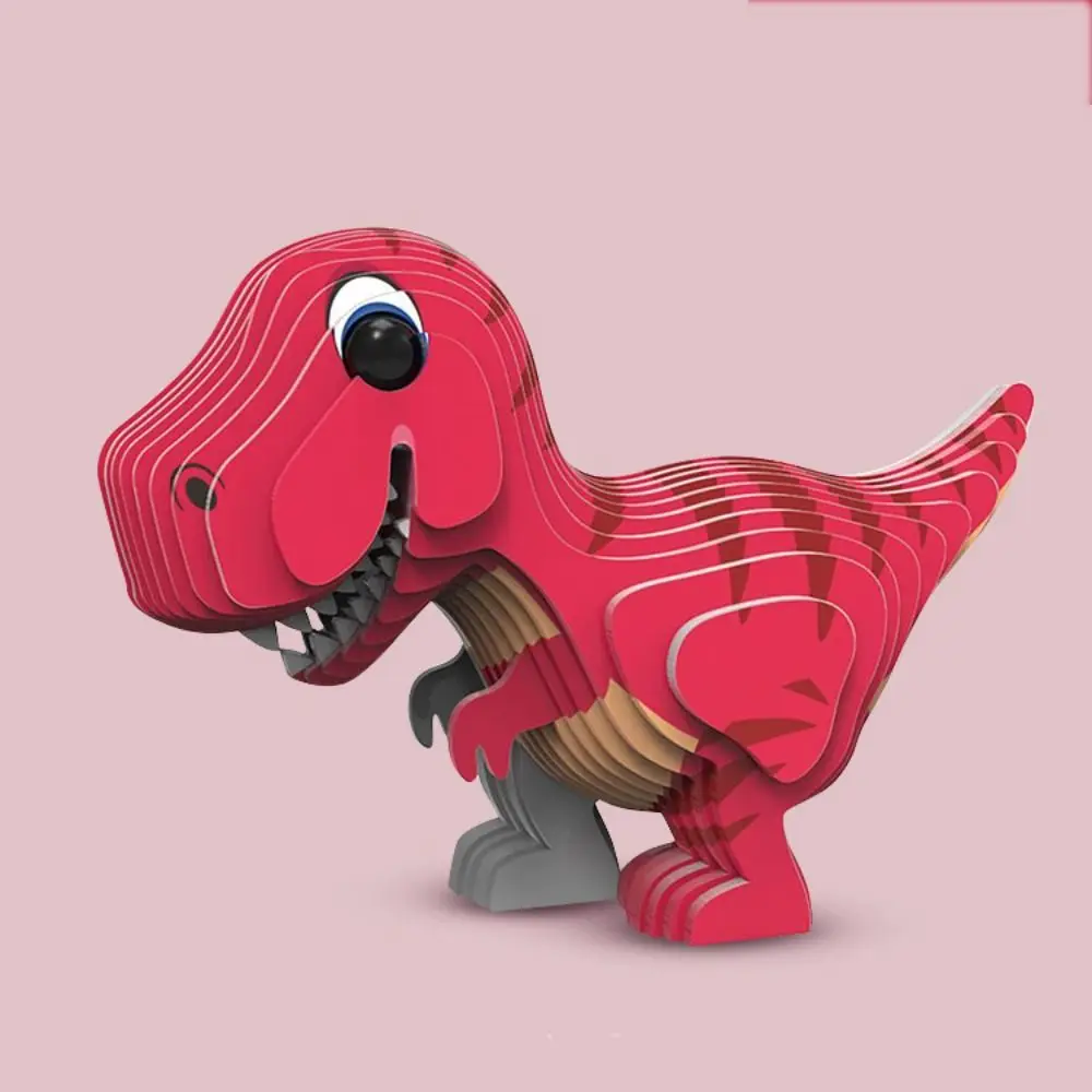 

Dinosaur 3D Paper Puzzle Animal Model Giraffe Puzzle Animal 3D Paper Puzzle 3D Animal Model 3D Stereo Puzzle Gift For Children