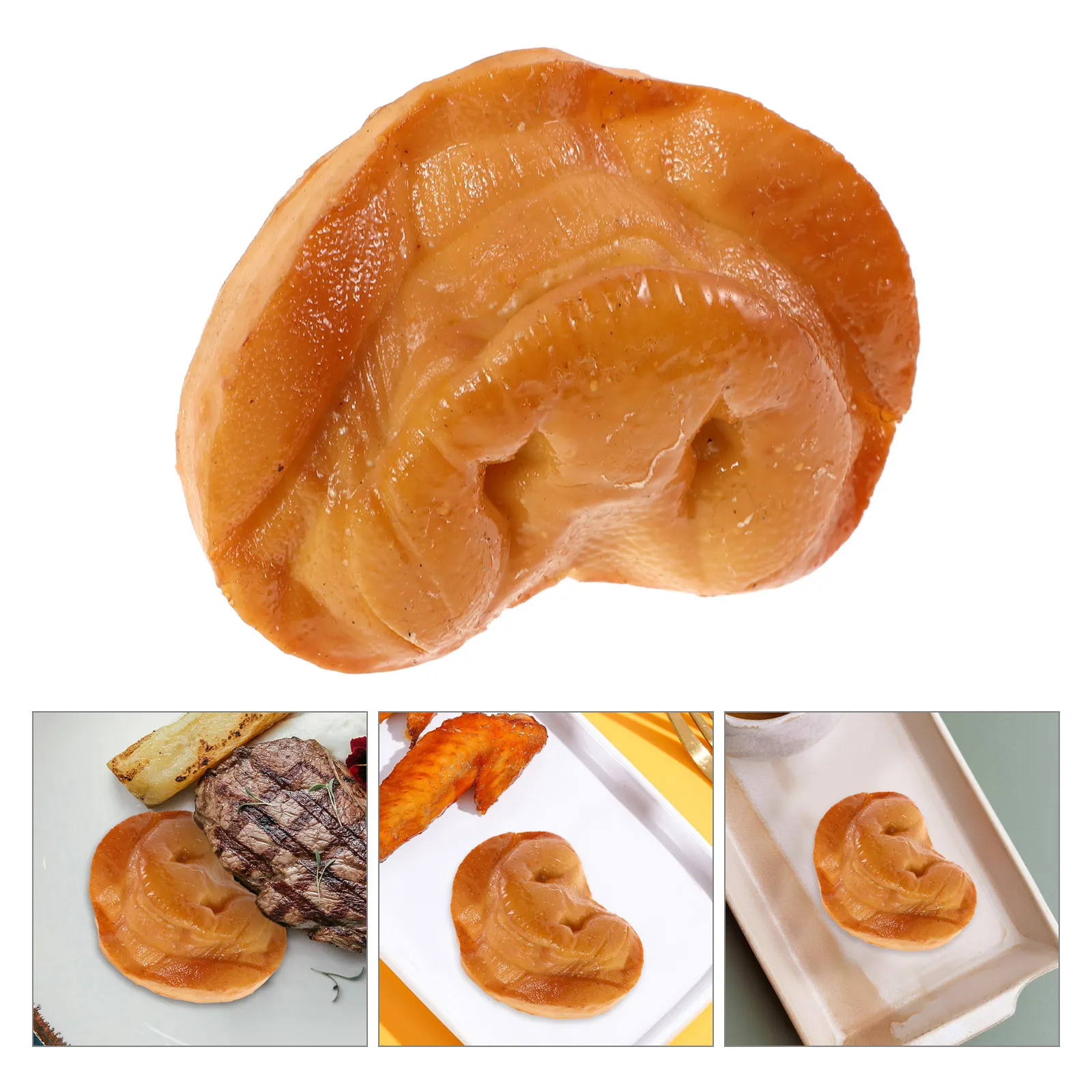 Ultra Realistic Snout Fake Food Prop for Restaurant Display Home Decoration Cosplay Costume Halloween Party Supplies