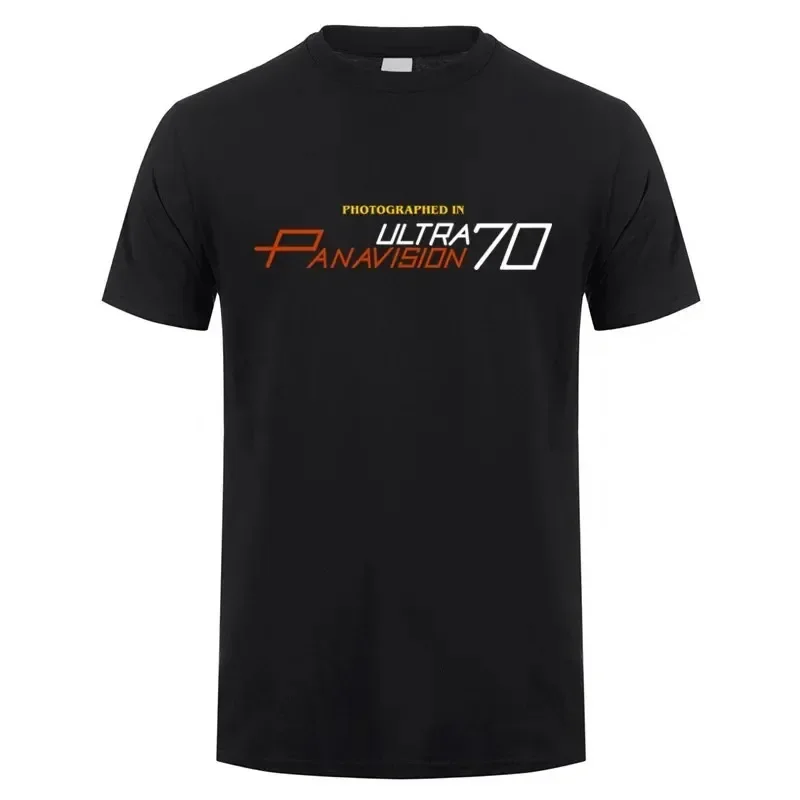 2024 Photographed in Ultra Panavision 70 T Shirts Unisex Casual Short Sleeve Mans Cool Cotton Tshirt Tops Tees LH-016