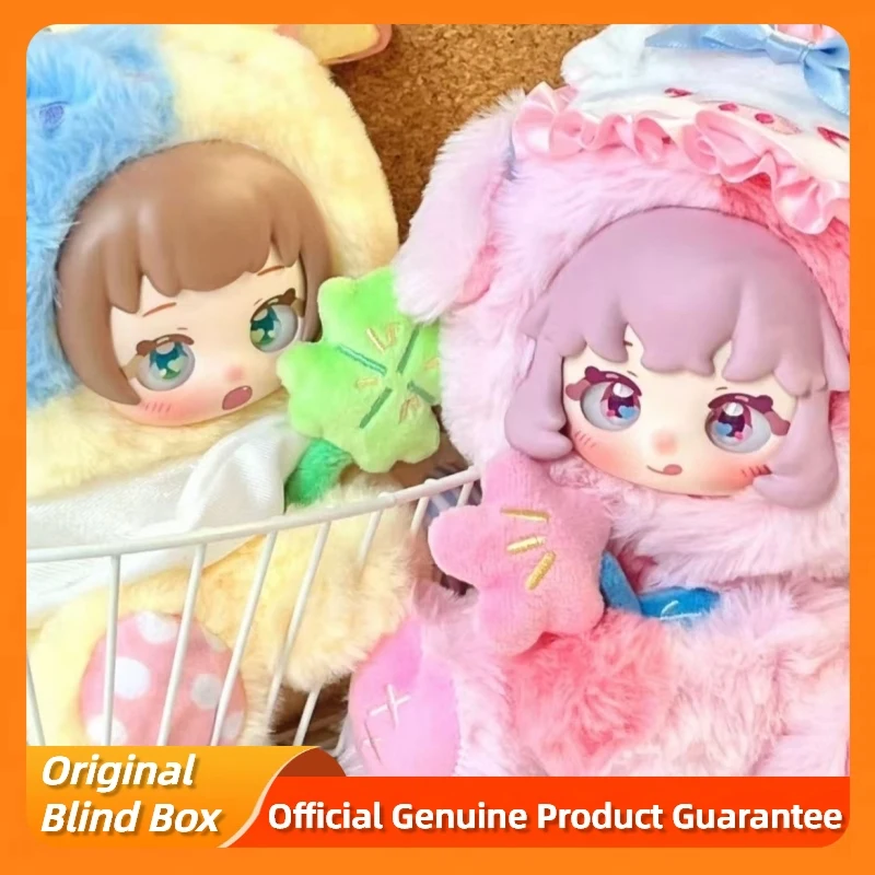 Nyzaii スリーピングガーデンシリーズ ブラインドボックス ラブリービニールぬいぐるみフィギュア人形 トレンディな装飾玩具 ホームデコレーション人形 女の子へのギフト