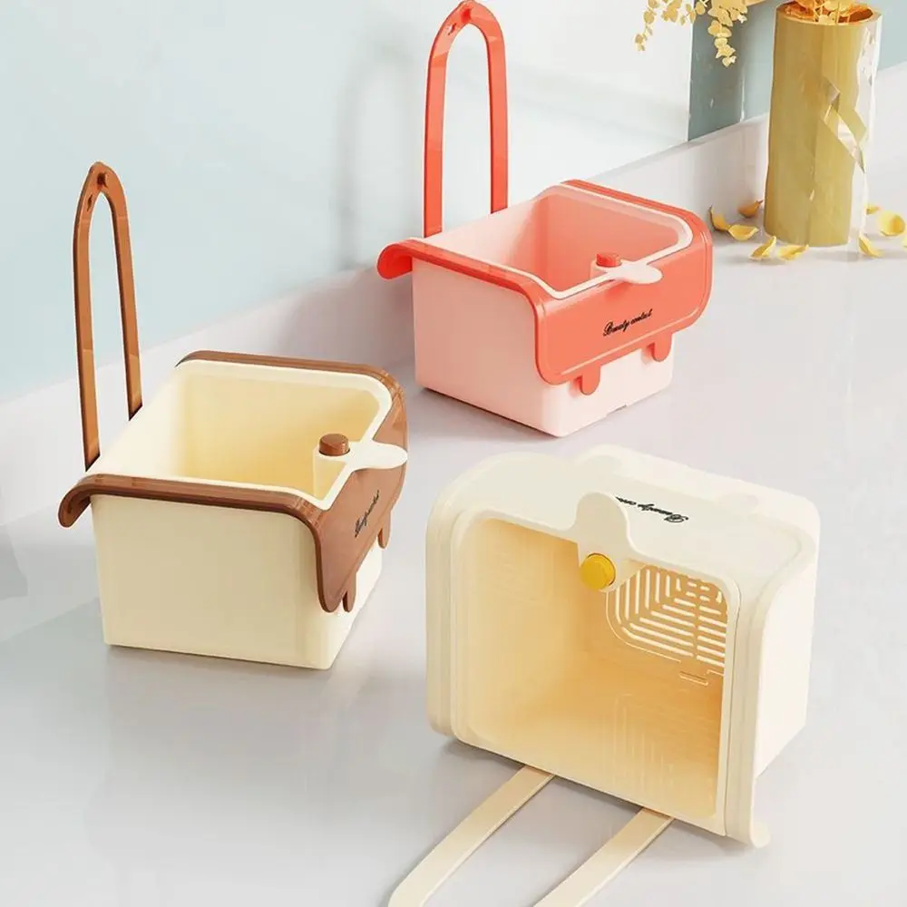 2 in 1 Sink Hanging Strainer Basket Detachable Openable Bottom Cover Kitchen Garbage Filter Multifunctional Creative