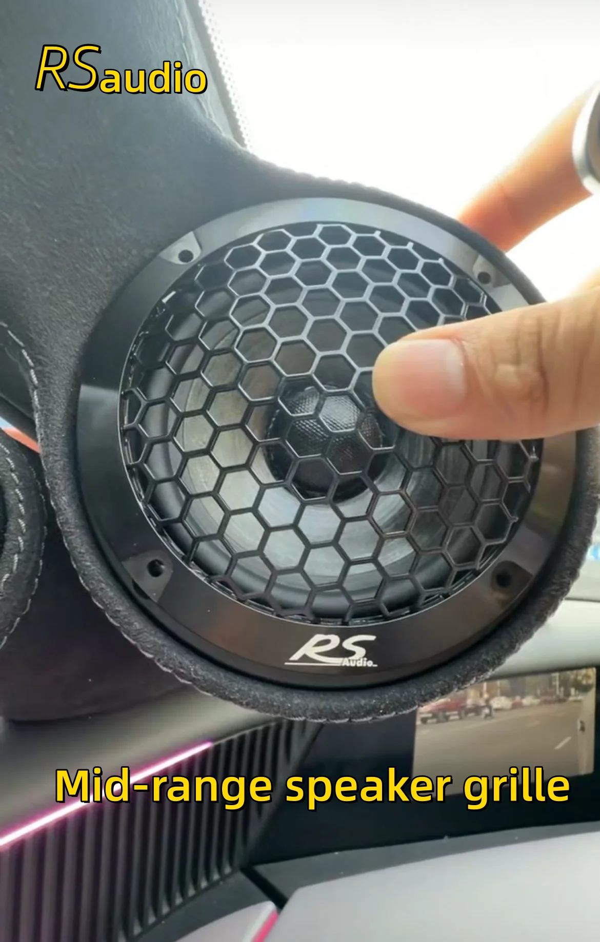 

Suitable for RSaudio 3-inch, 3.5-inch, 4-inch, 4.5-inch mid-range speaker mesh covers made of aluminum alloy with large holes.