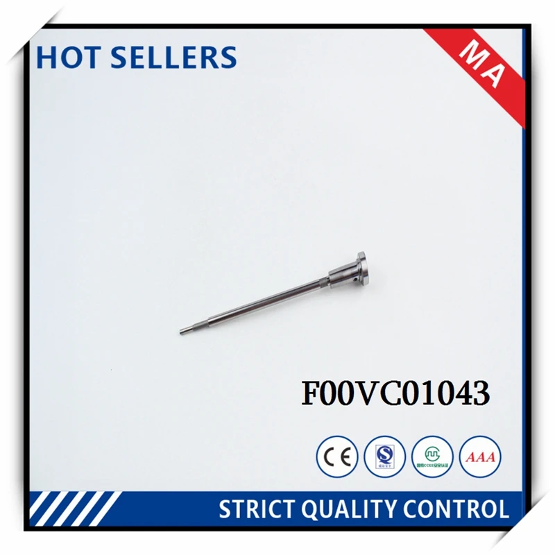 F00VC01043 الديزل حاقن قضيبي مشترك صمام التحكم جزء صمام مكونات لبوش حاقن 0445110047/048/049 لسيارات BMW