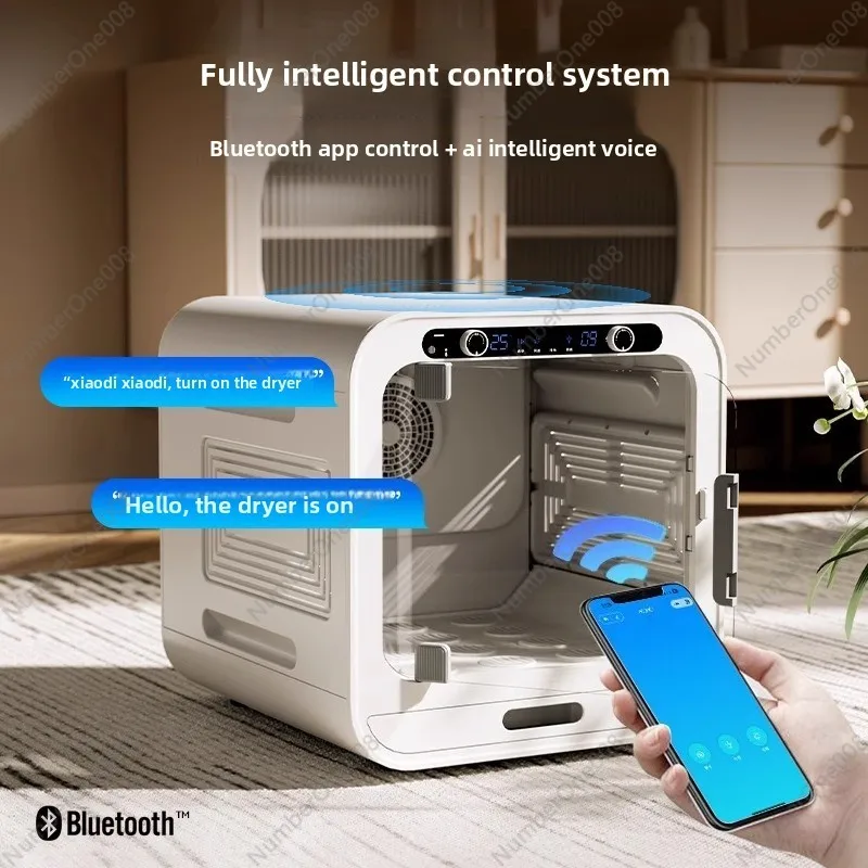 Pet Dryer Box Smart Quiet Fully Automatic for Cats Dogs Home Use Quick Drying Grooming System