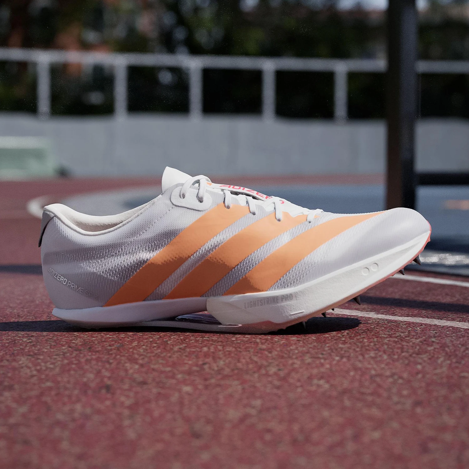 Adidas genuine autumn edition men's and women's shock-absorbing track and field running spikes JQ0795