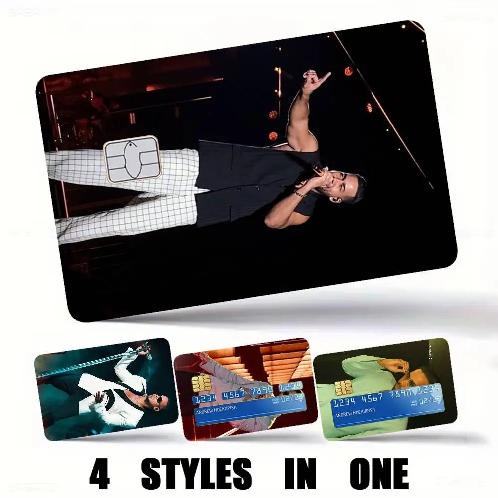 Singer Romeo Santos-s High Definition Matte PVC Film Tape | For Credit Card, Debit Card Stickers & Gift Decoration