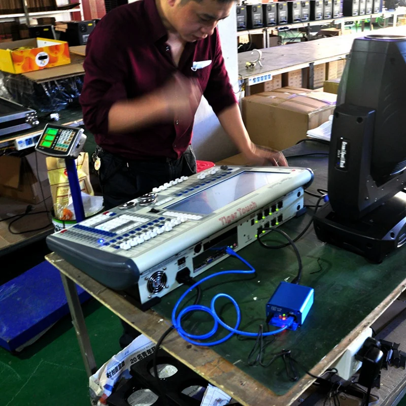 Controlador de luz de palco dmx artnet, 5 pinos, 2 portas, 5 pinos, soquete xlr, 2 vias, ferramenta de troca de sinal dmx, conector de rede rj45