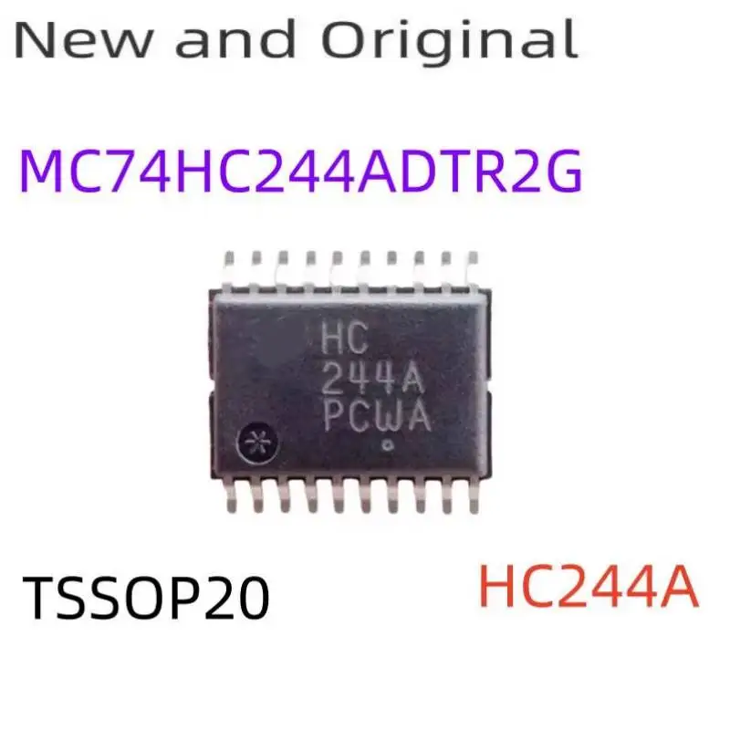 

MC74HC244ADTR2G HC244A Octal 3−State Noninverting Buffer/Line Driver/ Line Receiver High−Performance Silicon−Gate CMOS