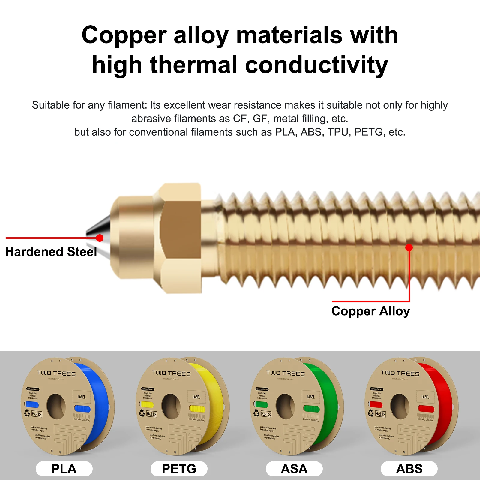 

Hotend For Elegoo Centauri Carbon Upgrade Ceramic Hotend Brass Hard steel Bimetallic Nozzle Wipe Brush Nozzle Silicone Sock