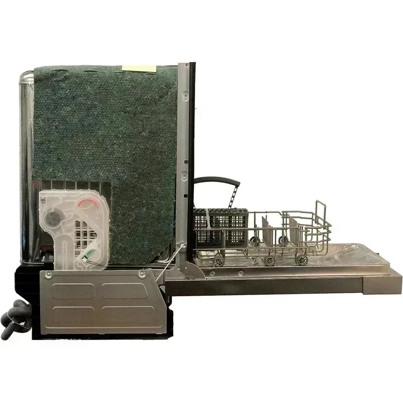 PMD4-SPT SD-9254SSA غسالة أطباق من الفولاذ المقاوم للصدأ مدمجة بعرض 18 بوصة مع تجفيف ساخن، ENERGY STAR، 6 برامج غسيل، 8 إعدادات للمكان