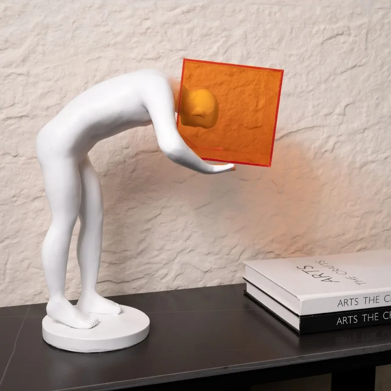 

Character Sculptures, Abstract Character Sculpture Decoration Models, Office and Home Soft Decorations, Ornaments