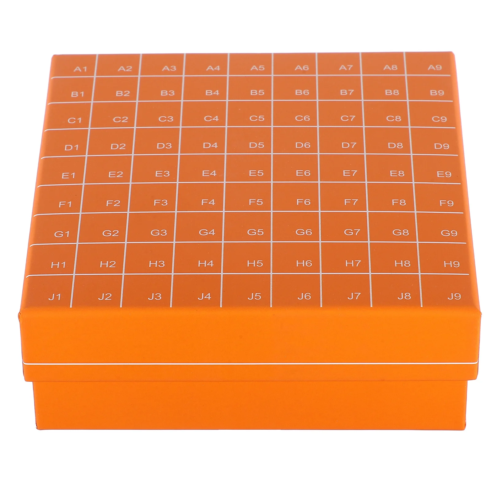 

81-Grid 1-5Ml High-Capacity Test Freezer Storage Box Fliptop Sample Container Cryopreservation Microcentrifuge Tube
