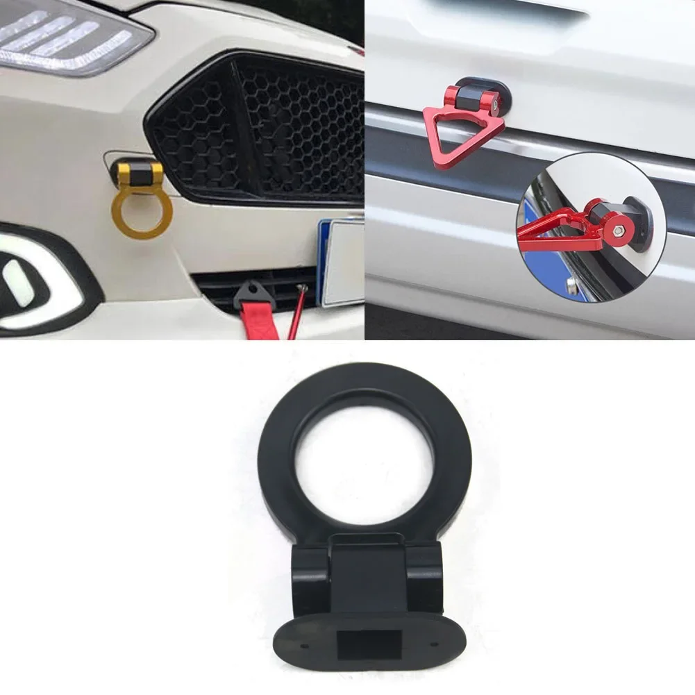 

BEST SELLER Car Towing Hook Simulation Sticker - Racing Style Front Rear Trailer Ring Decor Decal