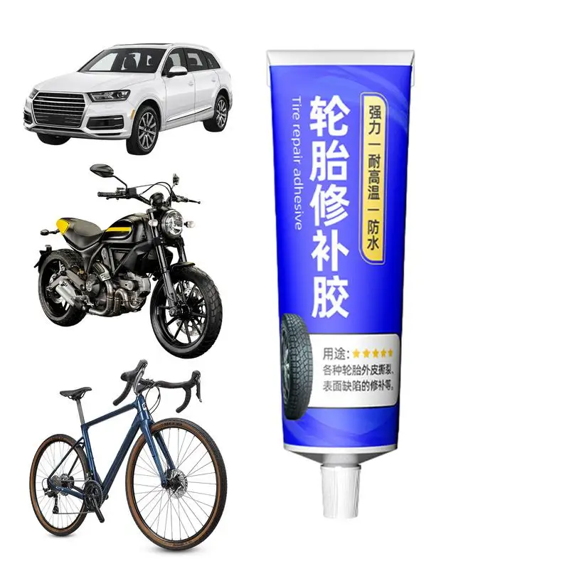 

50ml Car Tire Repair Glue Car Seal Tire Glue Sealant Liquid Rubber car accessories Adhesive Tube Puncture Glue Tool for vehicles