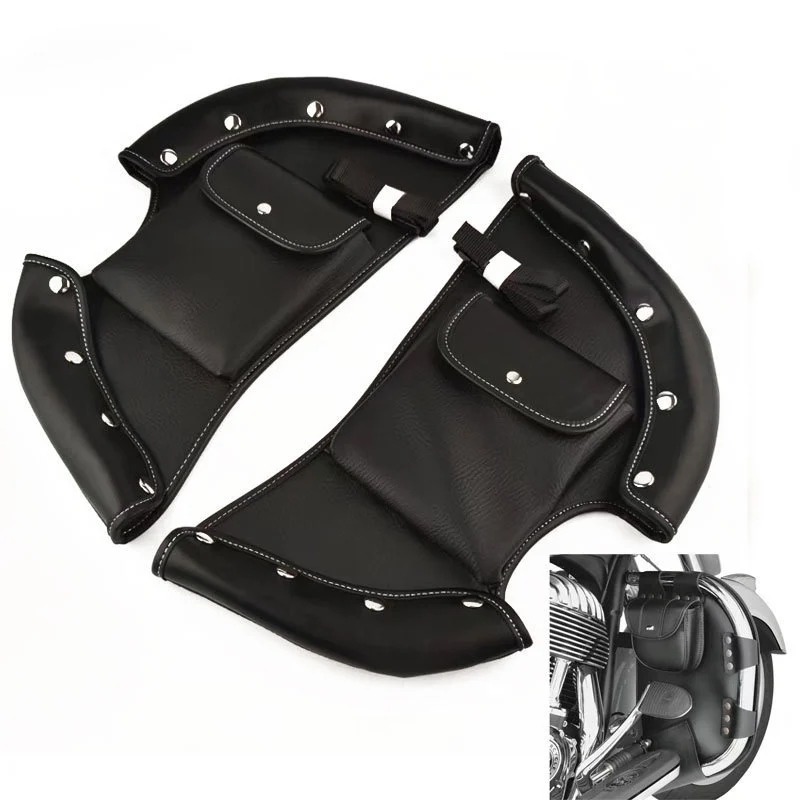 For Indian Springfield Dark Horse Chief Chieftain & Roadmaster Bumper Leg Protector Windproof Waterproof Cover