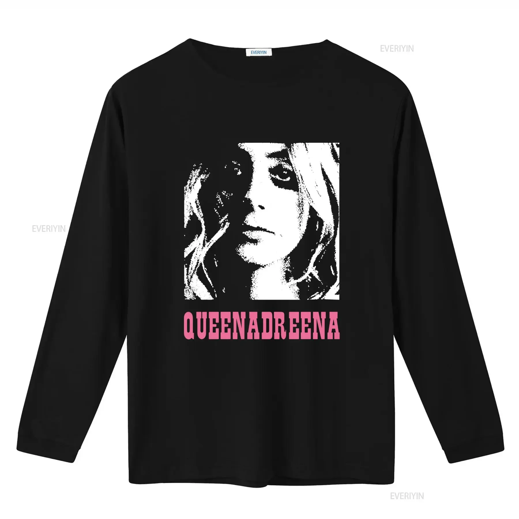 QUEEN ADREENA Print T Shirt Stylish and Edgy Design for Fashion Forward Individuals vintage Washed fashion graphic homme