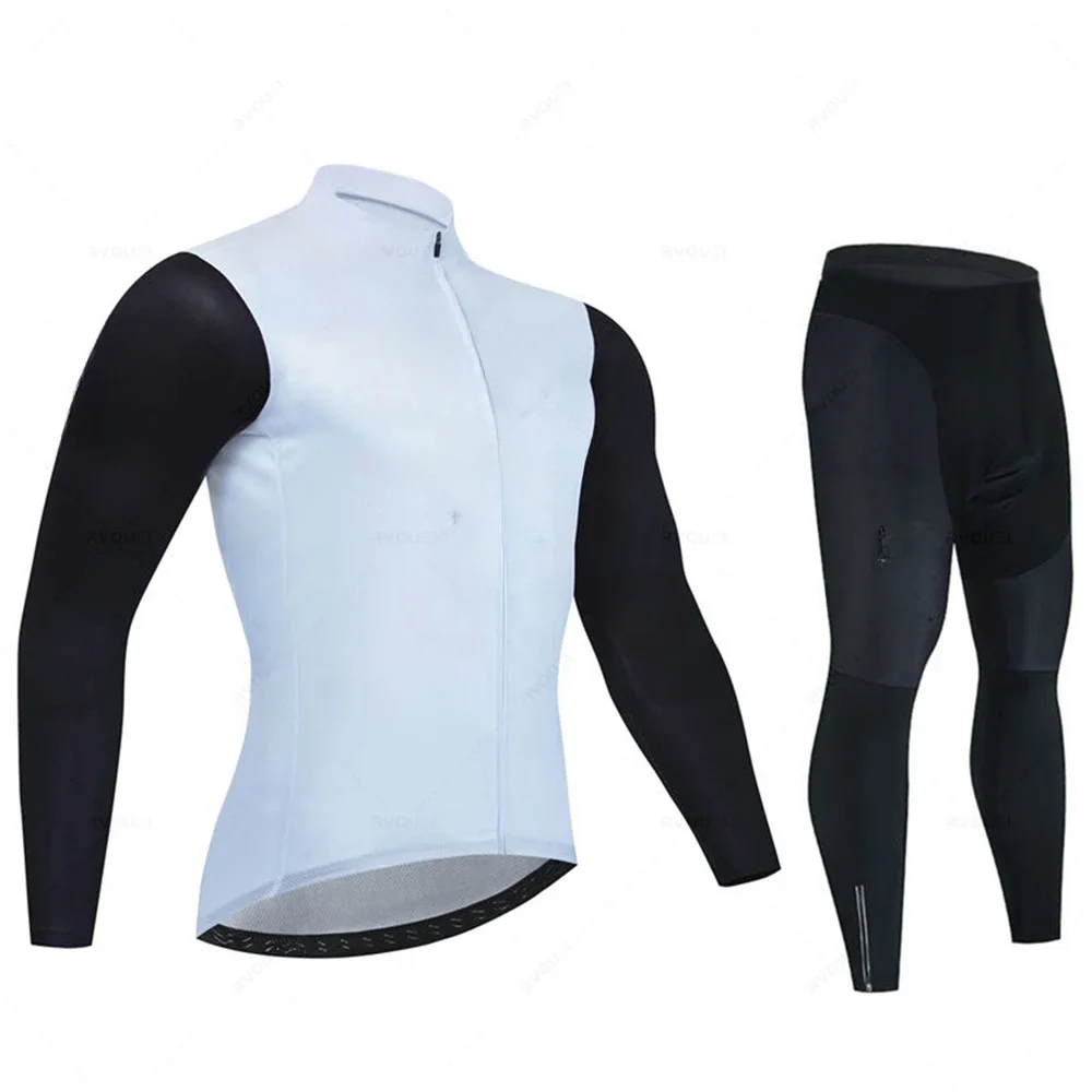 

Team Autumn Cycling Jersey Set Long Sleeve Quick Dry Cycling Clothing Bike Uniform MTB Clothes Bicycle Wear Ropa Ciclismo