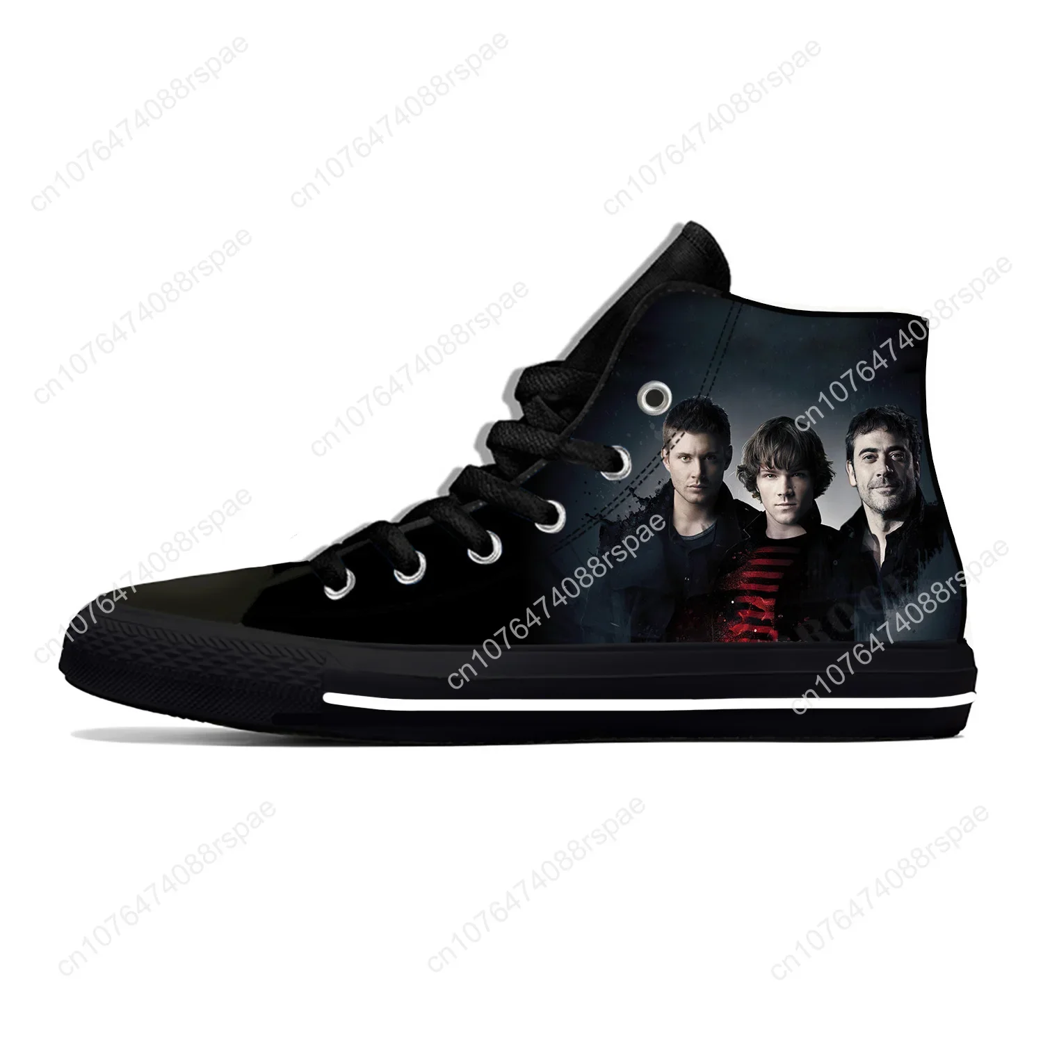 Hot Supernatural Winchester Bros Fashion Cool Classic Casual Shoes High Top Lightweight Breathable Men Women Latest Sneakers