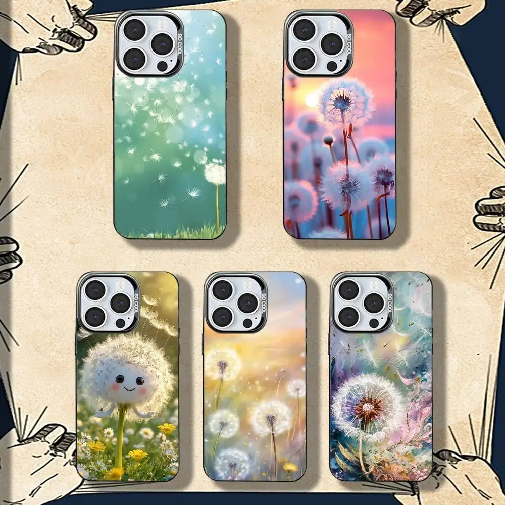 

Art Dandelion Flowers Phone Case For iPhone 16,15,14,13,12,11,8,7,Pro,Max,Plus,Mini,XS,SE Shockproof Matte Cover