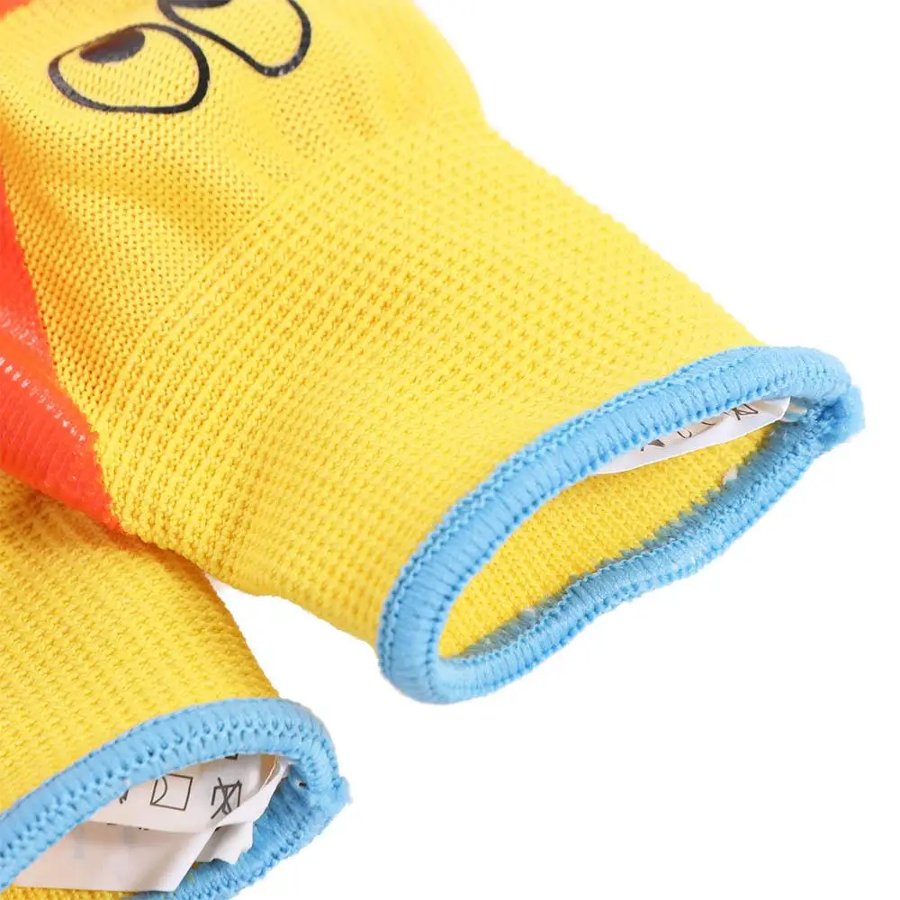 Safety Gardening Gloves Anti Bite Cut Waterproof Kids Garden Glove Anti-stab Latex Children Protective Gloves Collect Seashells