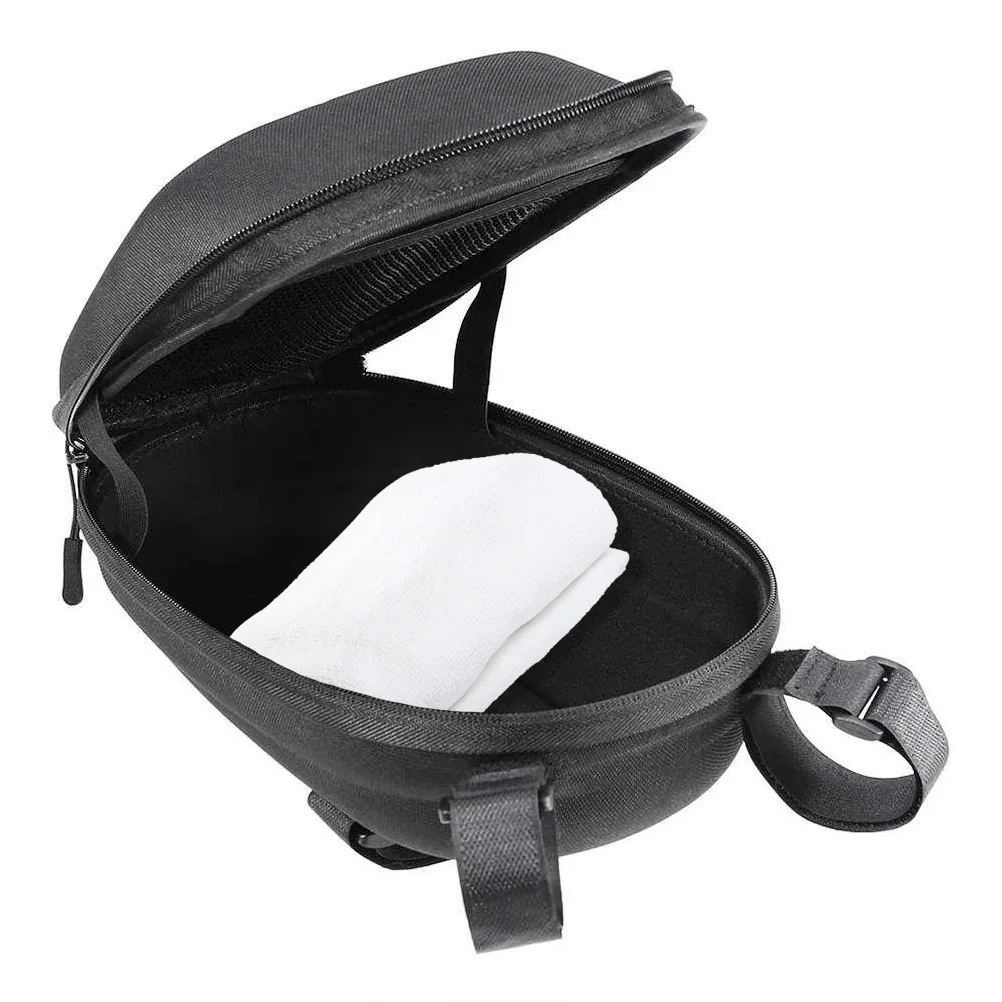 

1pc Bike Handlebar Pouch Electric Folding Eva Storage Bag Large Capacity For Scooter Balance Equipment Handlebar