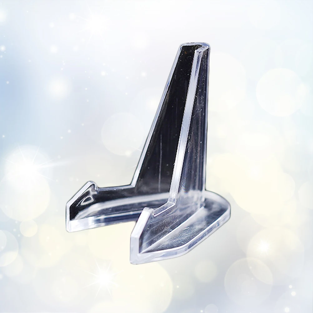 

4pcs Coin Display Stand Clear Acrylic Easel For Coins Collection Holder Table Cards Business Cards Artwork Miniatures Medallions