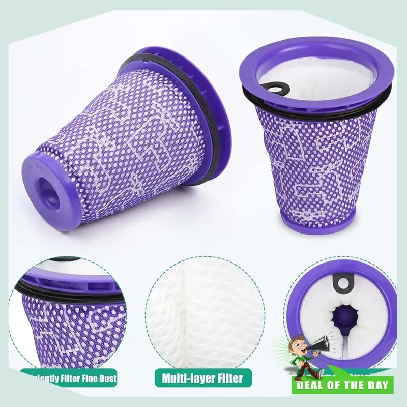 24-Hour Delivery Bendable Wand Handle& Filter Set For Dyson CY18 CY22 CY23 CY24 CY25 CY26 CY27 CY28 DY75 DY77 DY78 Vacuum Attach