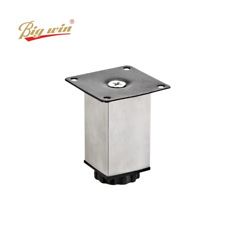 

Iron chrome 150mm furniture legs 50mm tube adjustable legs