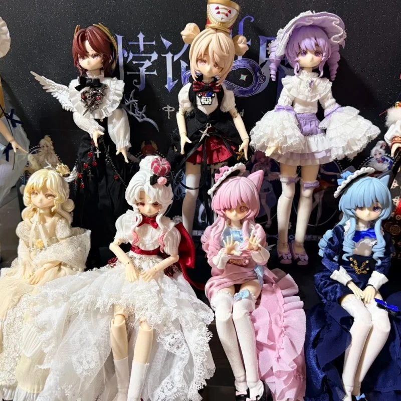 

Jidongshunxi 1/8 Scale Blind Box The Paradox Of Freedom Series Ordinary Style Limited Elevator Model Bjd Articulated Toys Gift