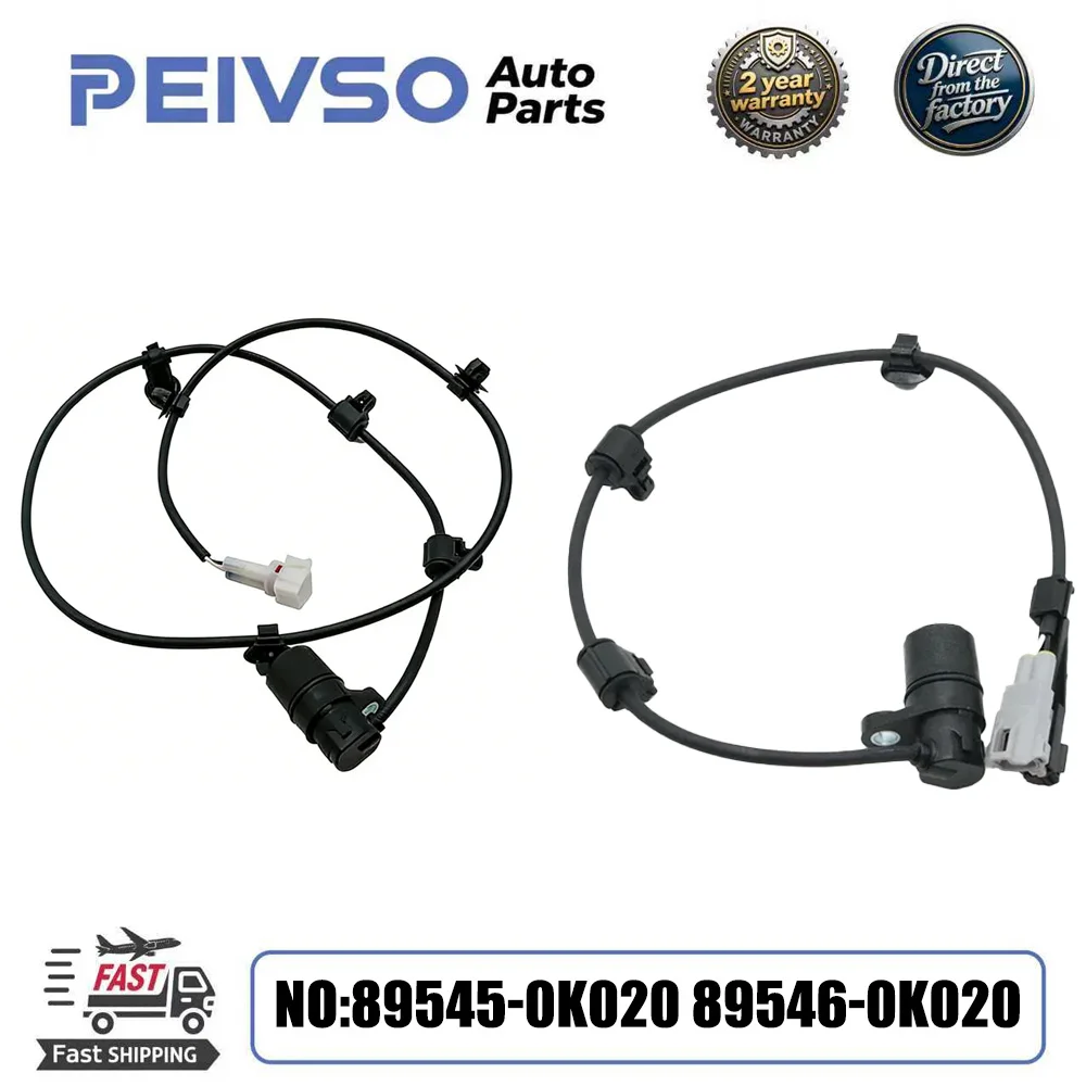 89545-0K020 89546-0K020 Novo Sensor de Velocidade de Roda ABS de Alta Qualidade Traseiro Esquerdo/Direito para Toyota Hilux Vigo 2008-2011