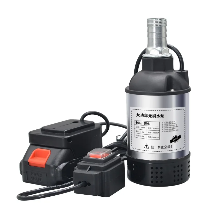 12V 24V Brushless Self‑Priming Pump High Flow Silent Water‑Oil Dual‑Use Pump For Fish Tank Circulation Liquid Transfer