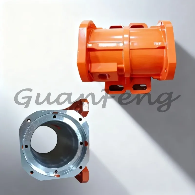 220V Single Phase AC Vibration Motor 15W-150W, Waterproof Industrial Vibrating Screen Shaker with Speed Regulator for Concrete