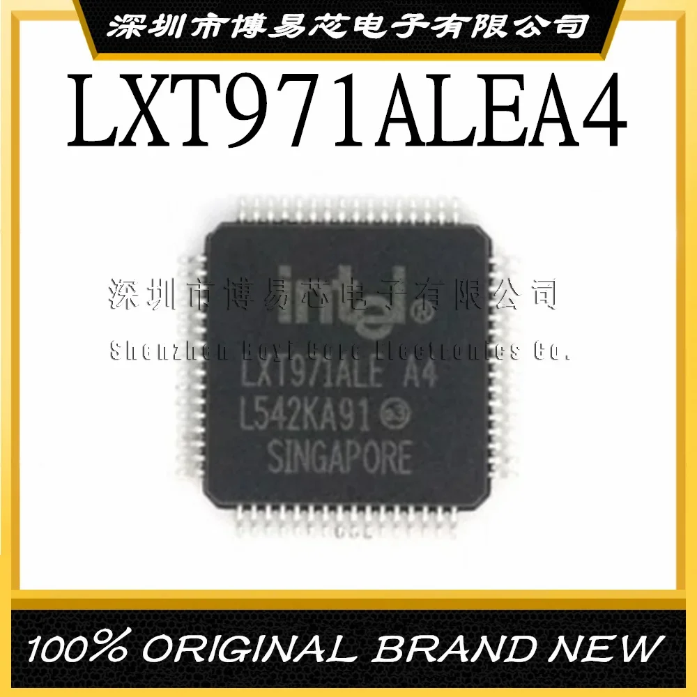 

LXT971ALEA4 LXT971ALE-A4 QFP64 INTEL New Plastic Casing