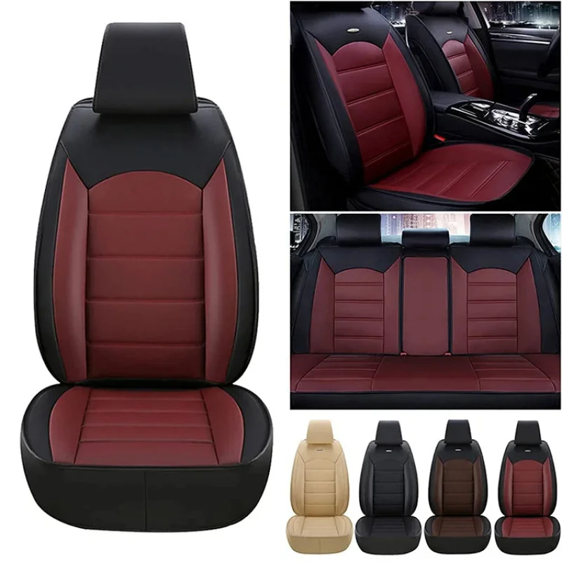 

Waterproof Vehicle Cushion Cover High Quality Leather Original Full Set Custom Car Seat Covers for 2009-2019 Hilux