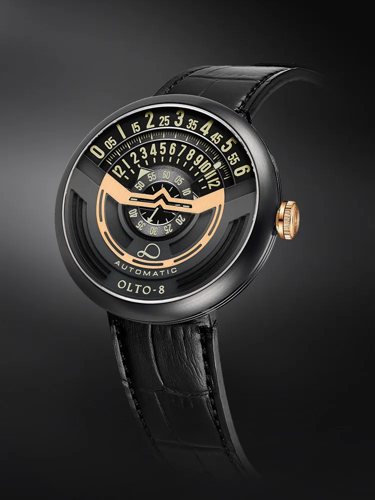 Flying Saucer Series Automatic Mechanical Watch Men's Personalized Luminous Watch Original Design Watch
