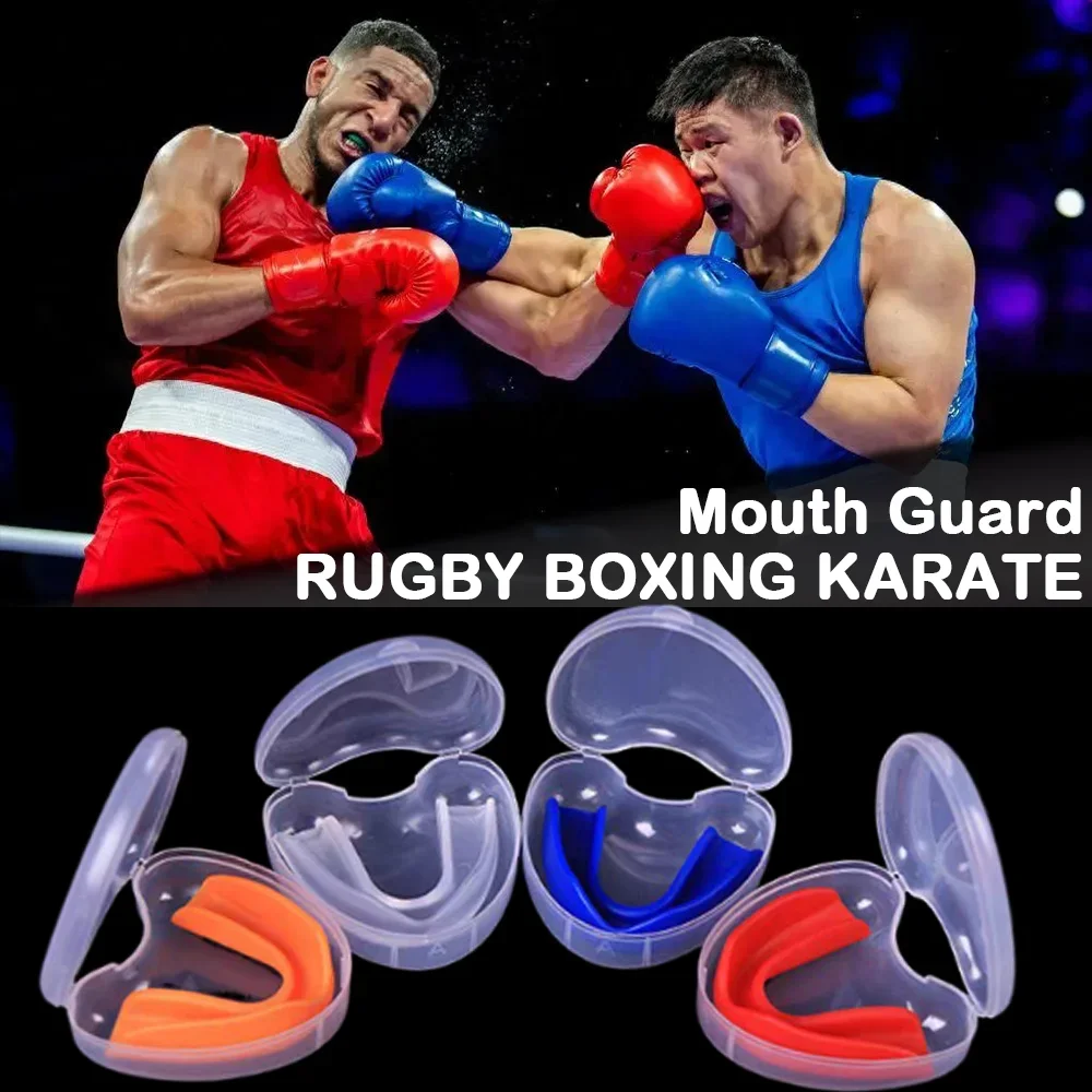 

Basketball Mouth Guard Sports Boxing Mouthguard Kickboxing Healthy Mouth Guard Teeth Brace Protection Karate MMA Protect Teeth