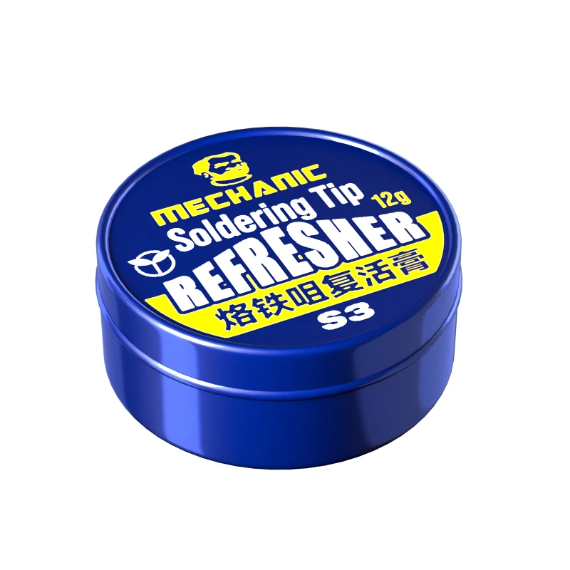 【MECHANIC】 S Serie Loodvrij Soldeerpunt Opfriscursus Lasflux Crème Voor Telefoon Reparatie Soldeer Tips Hoofd Wederopstanding